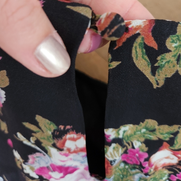 Loveshackfancy Garner Frill-Sleeve Floral Mini Dress, size 6 - Picture 8 of 13